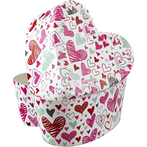 Bakeform Papir Hjerter 12 stk 2