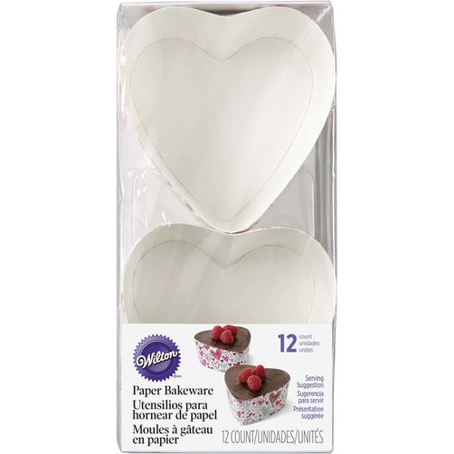 Bakeform Papir Hjerter 12 stk 3