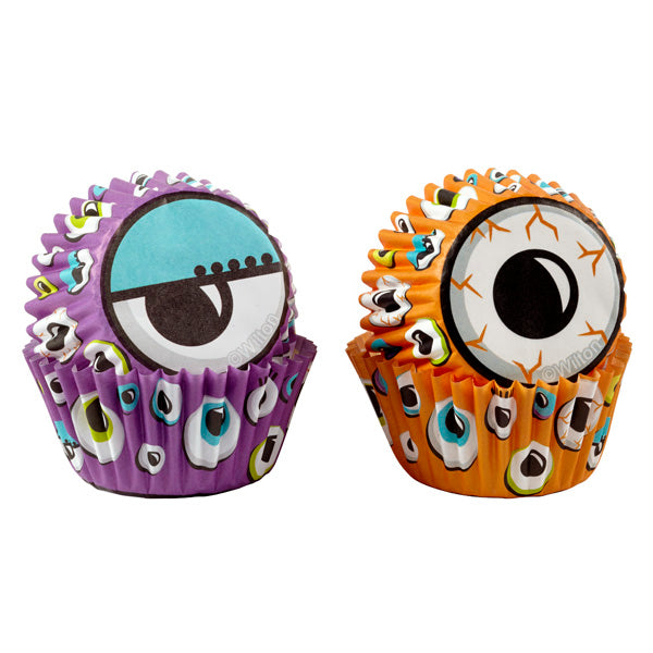 Muffinsform MINI Halloween Eyeball, 100 stk