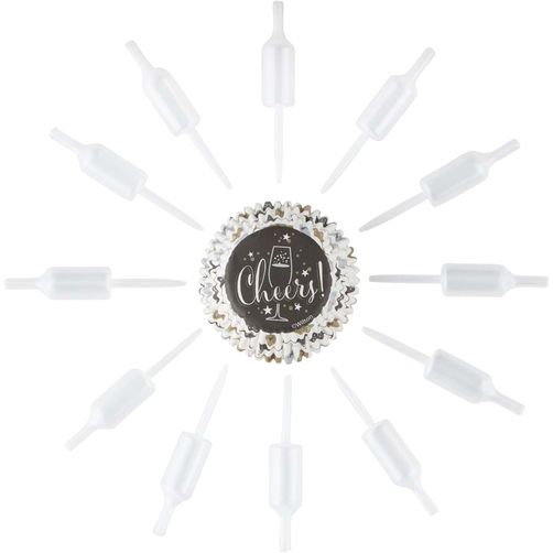Muffinsform STD Champagne, 24 stk, og 12 glass 3