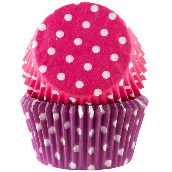 Muffinsform STD Soft polka, 50 stk