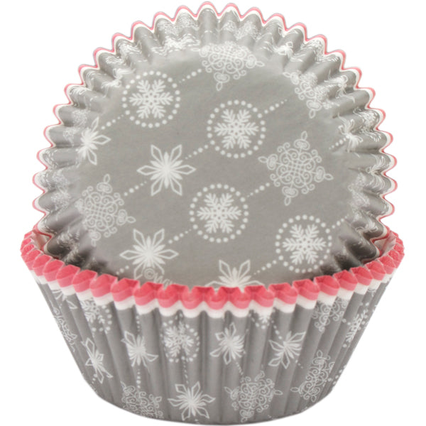 Muffinsform STD Snowflake, 75 Stk