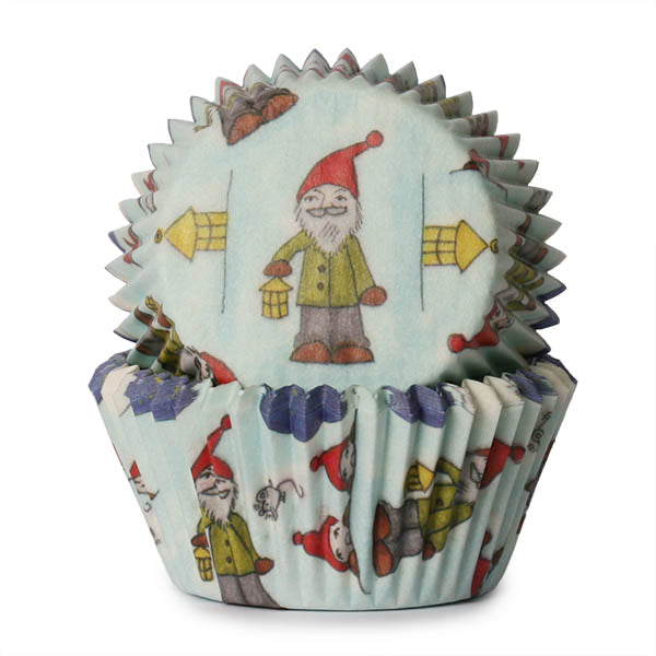 Muffinsform STD Nisse med lykt, 50 stk