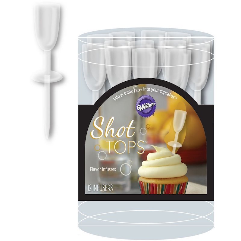 Muffinspynt Champagne glass 12 stk 2