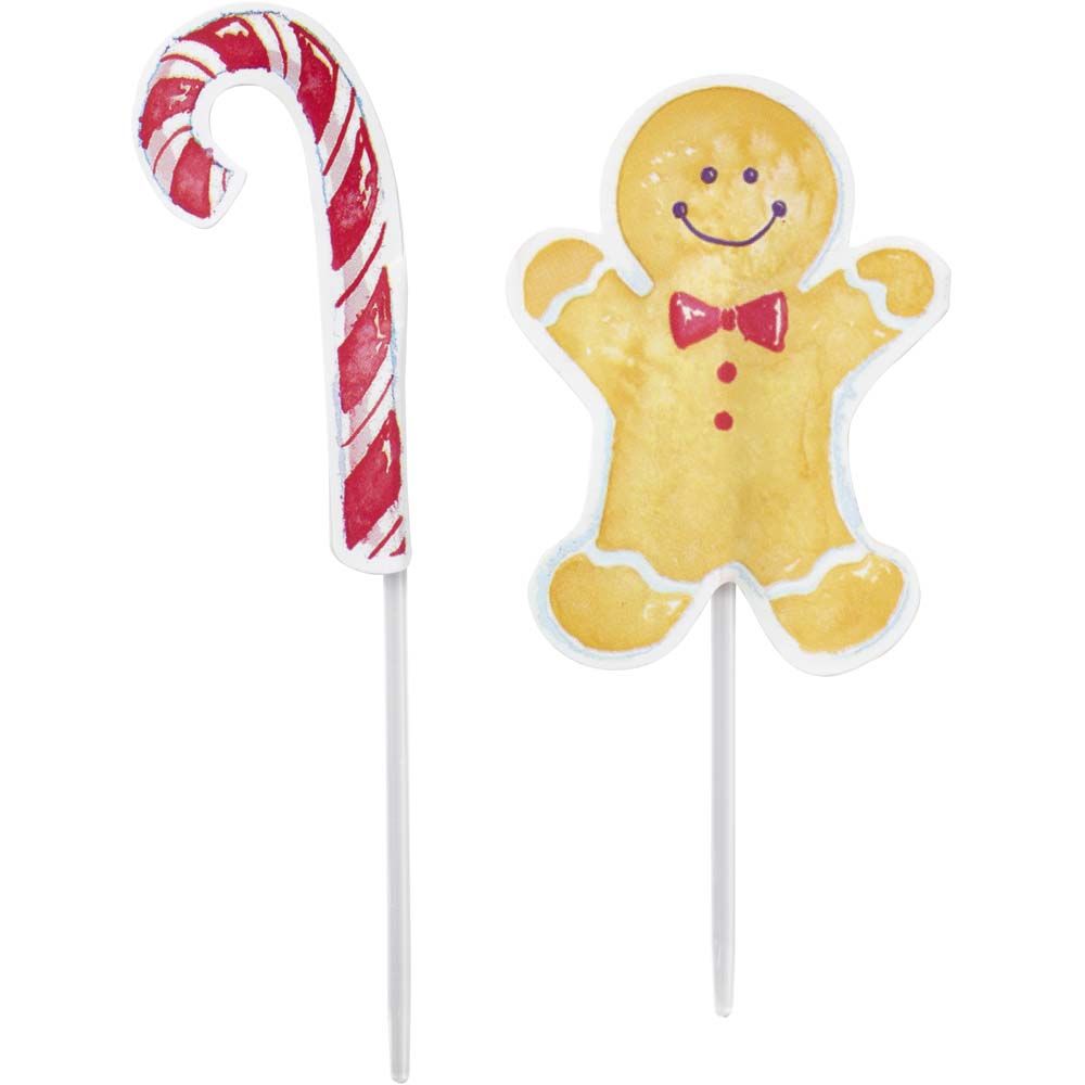 Muffinsform STD Jul pastell og sticks, 24 stk 3