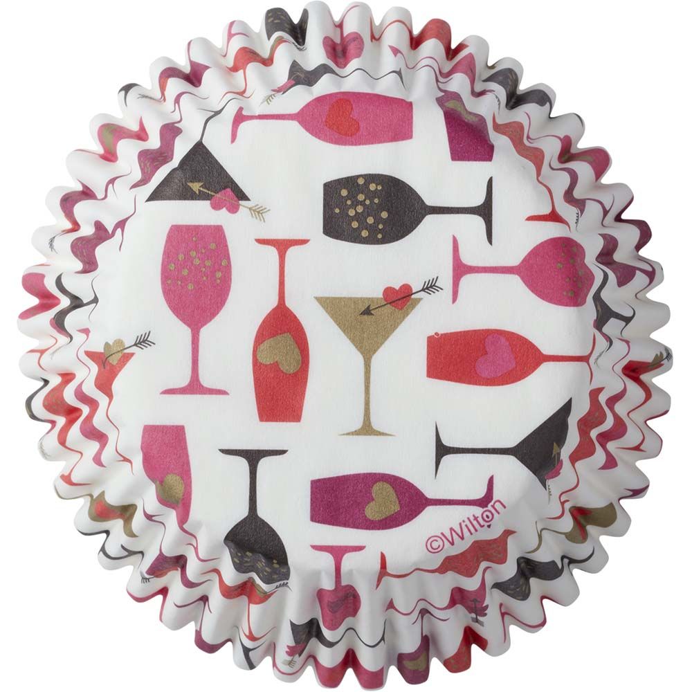 Muffinsform STD Hjerte, 24 stk m/12 shotglass 3