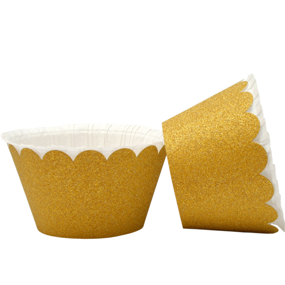 Muffinsform STD Wraps/cups Gull, 6 stk