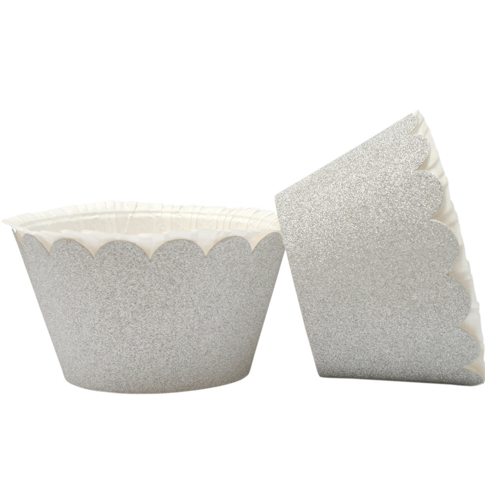 Muffinsform STD Wraps/cups Sølv, 6 stk