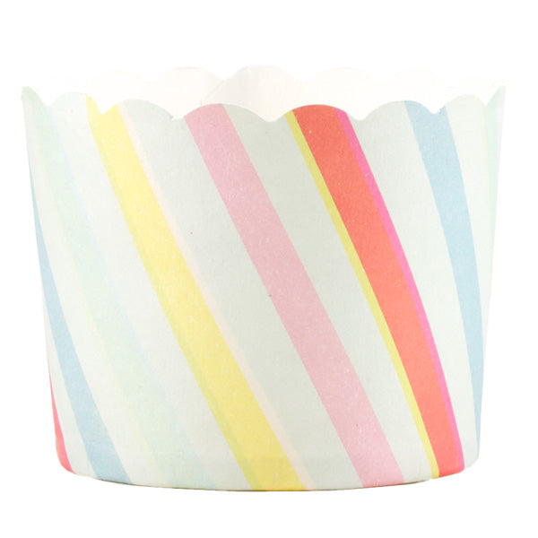 Muffinsform i papp JUMBO, Pastell, 35 stk