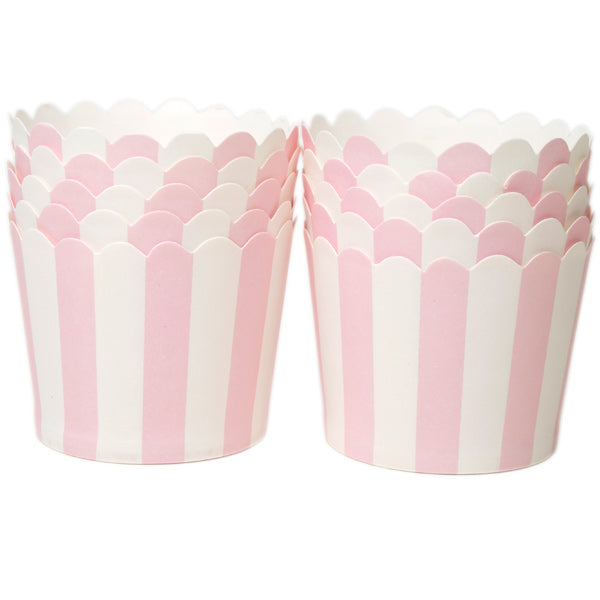 Muffinsform i papp STD, Rosa, 20 stk