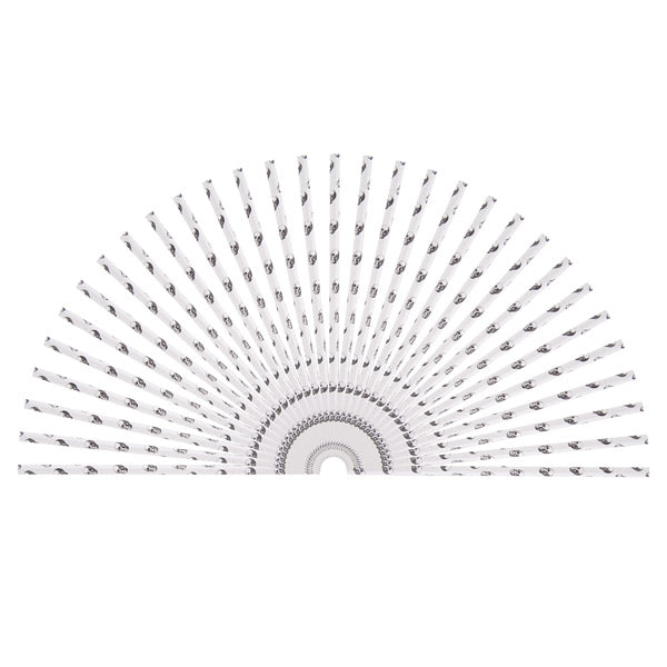 Sugerør i papir hodeskaller, 12 pk 2