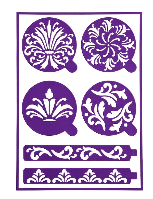 Stensil Scrolls