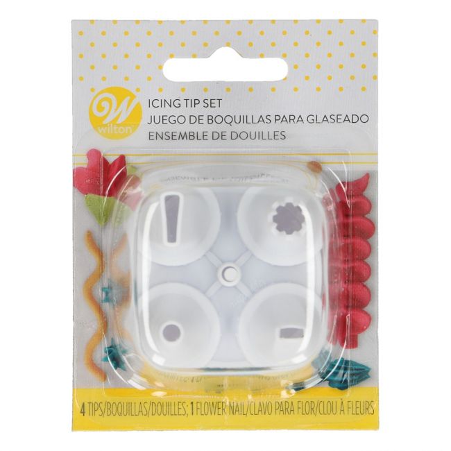 Tippsett m/blomsternål for Wilton tuber