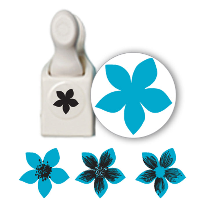 Punch And Stamp Flower