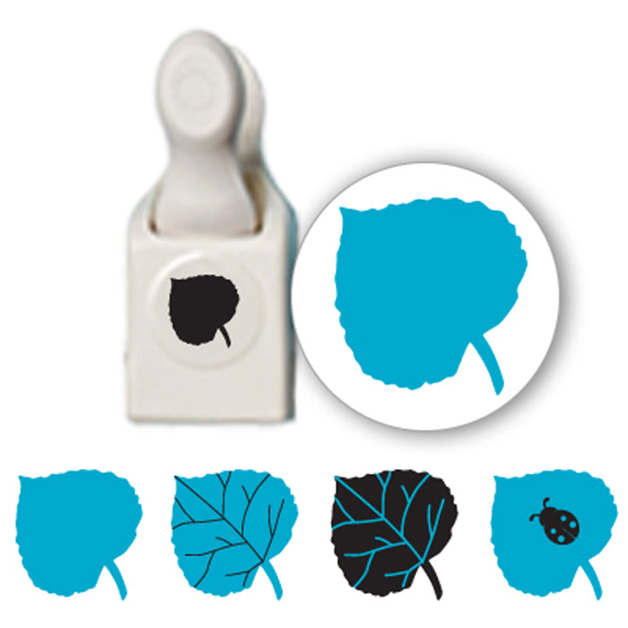 Punch and Stamp Leaf