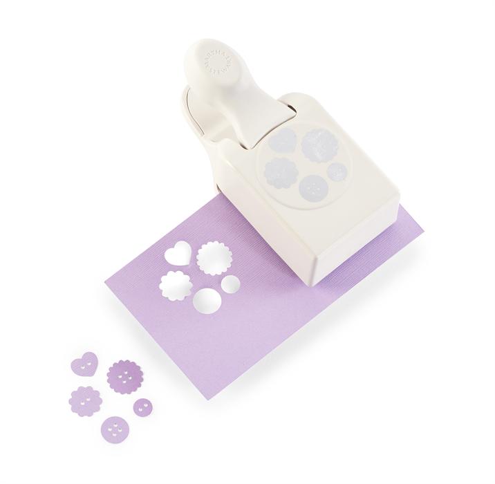 Large Double Punch Botton