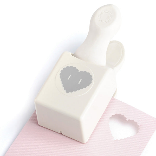 Medium Double Punch Heart Button 2