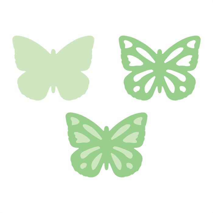 Layering Punch Garden Butterfly