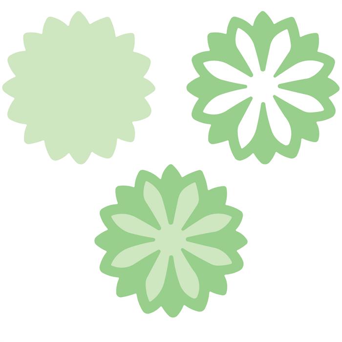 Layering Punch Daisy