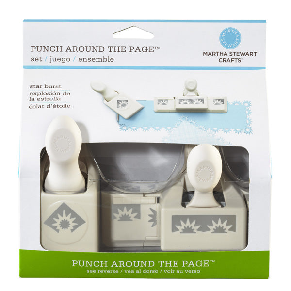 Punch Around the Page Set Star Burst 2