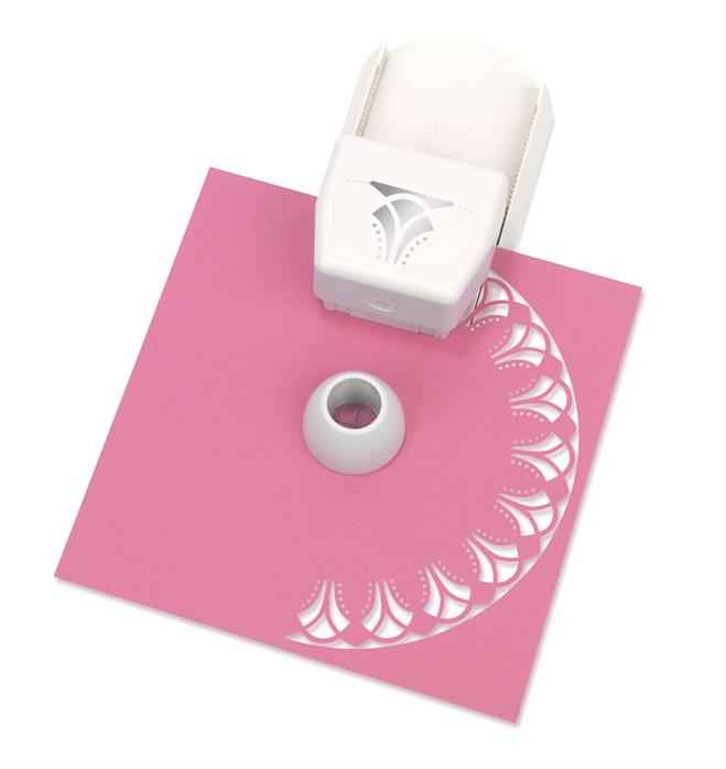 Punch Circle Border-Flower Arches Cartridge