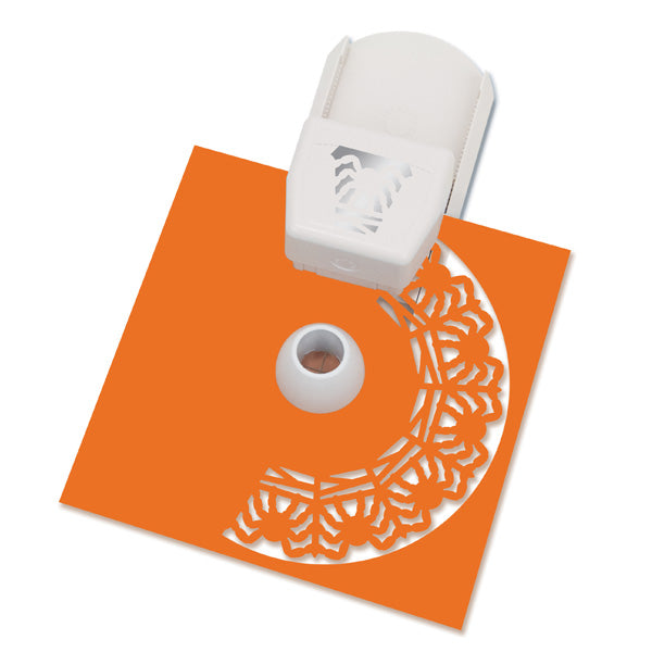 Punch Circle Border-Spider Lace