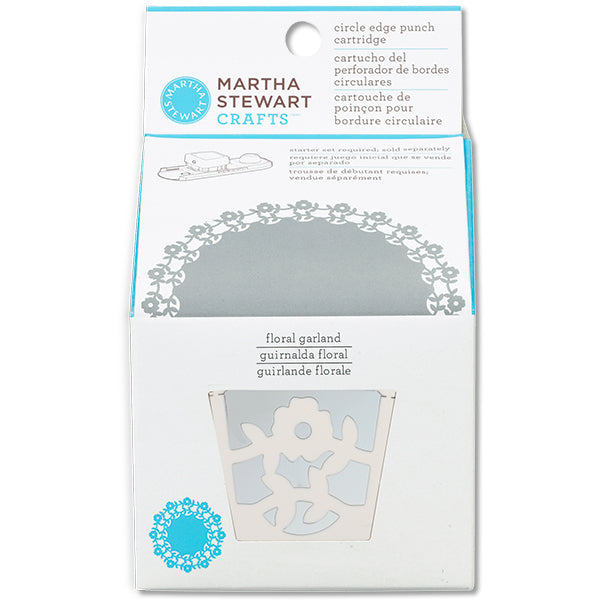 Punch Circle Border-Floral Garland 2