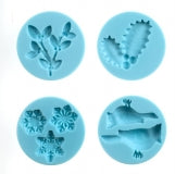 Mønsterform Silikon Frosty Elegance 4 stk