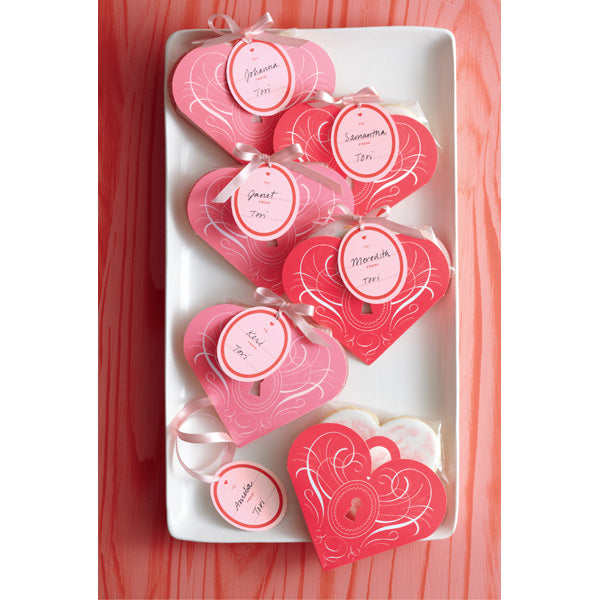 Gavepose Valentine Heart 6 stk