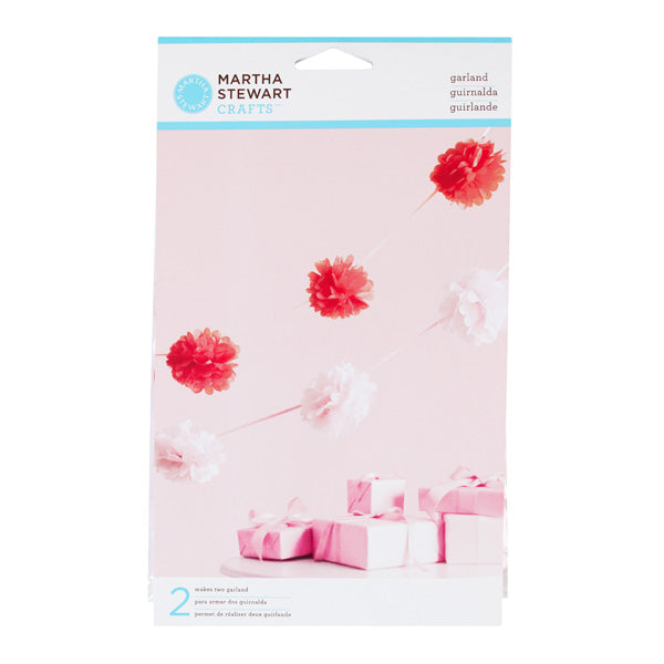 Pom-Pom girlander rosa 2