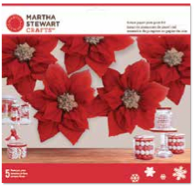 Pom-Poms Poisettia kits Red, 5 stk