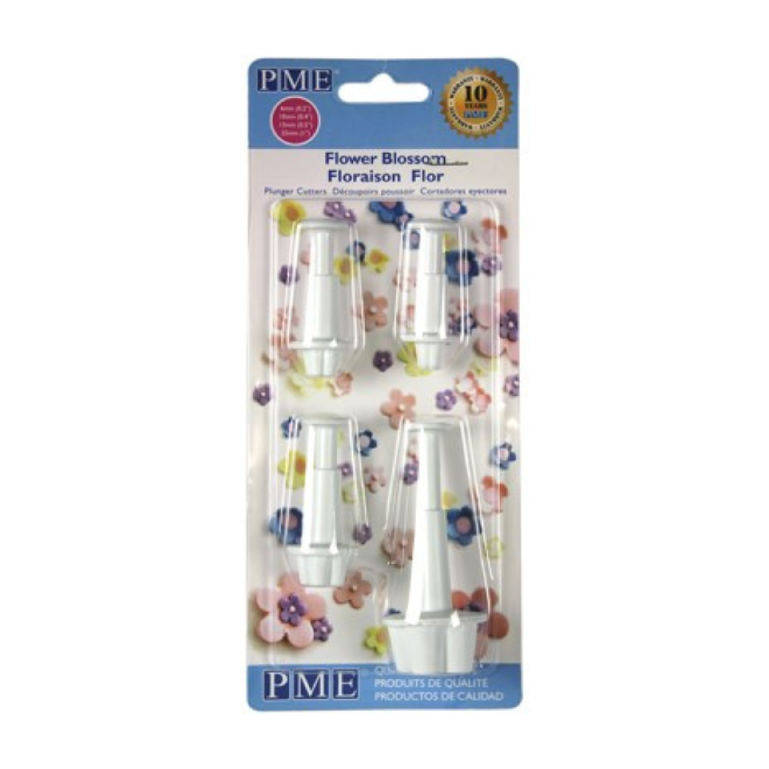 Utstikker Blomster 4 stk