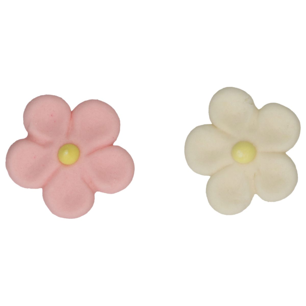 Kakepynt Spiselig Blomster 3 cm, 12 stk