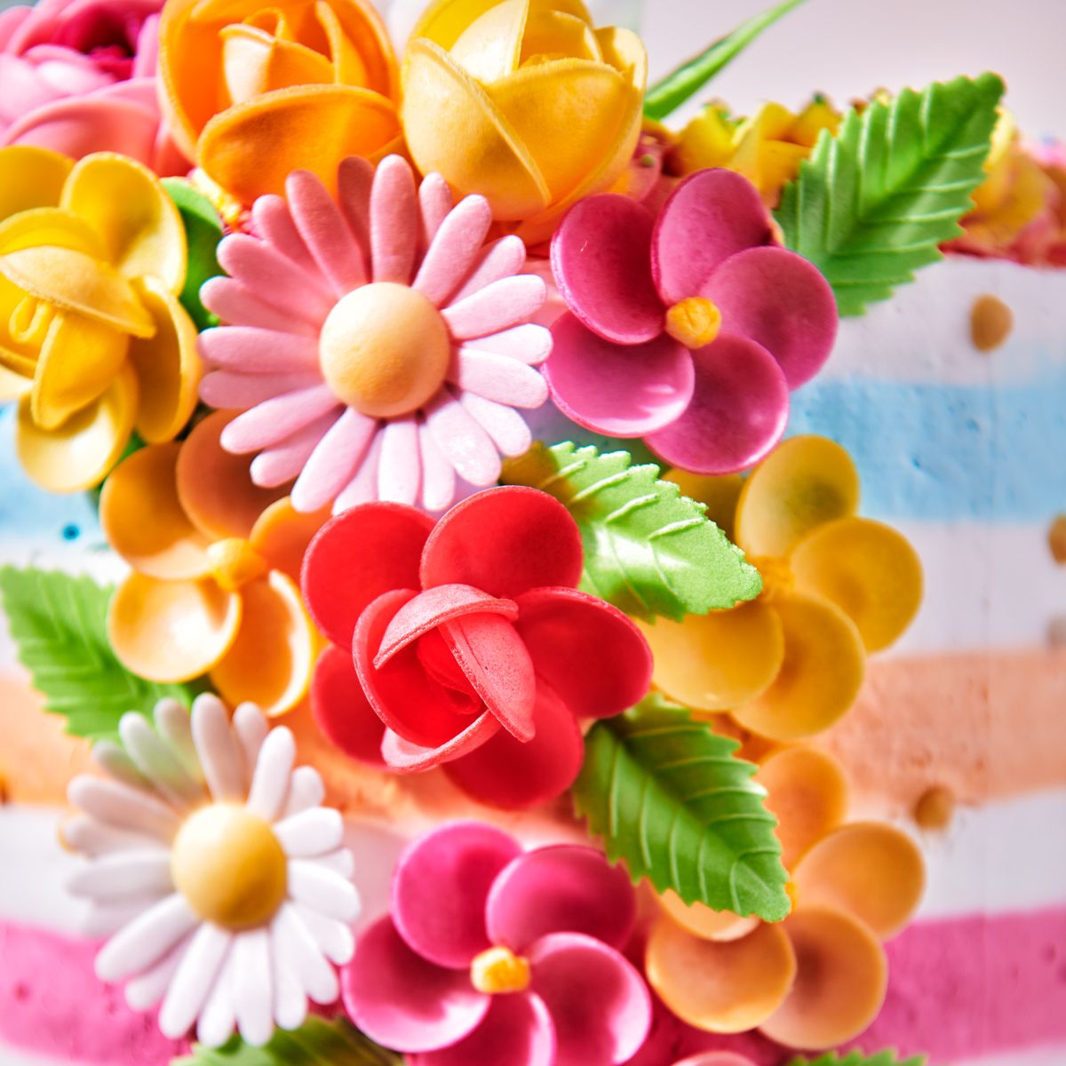 FunCakes Spiselige Blomster Wafer Rose 6pk 5
