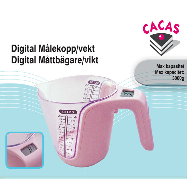 Målebeger Digital Creme 2