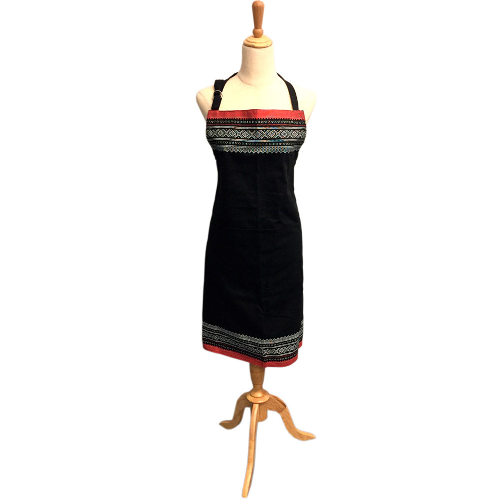 Forkle Marius mønster Svart 2