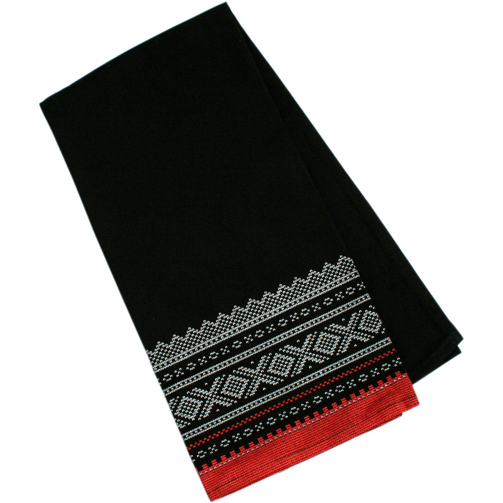 Kjøkkenhåndkle Marius Svart, 50 x 70 cm