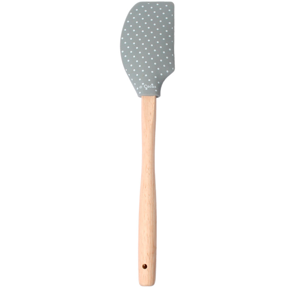 Slikkepott Grå med treskaft