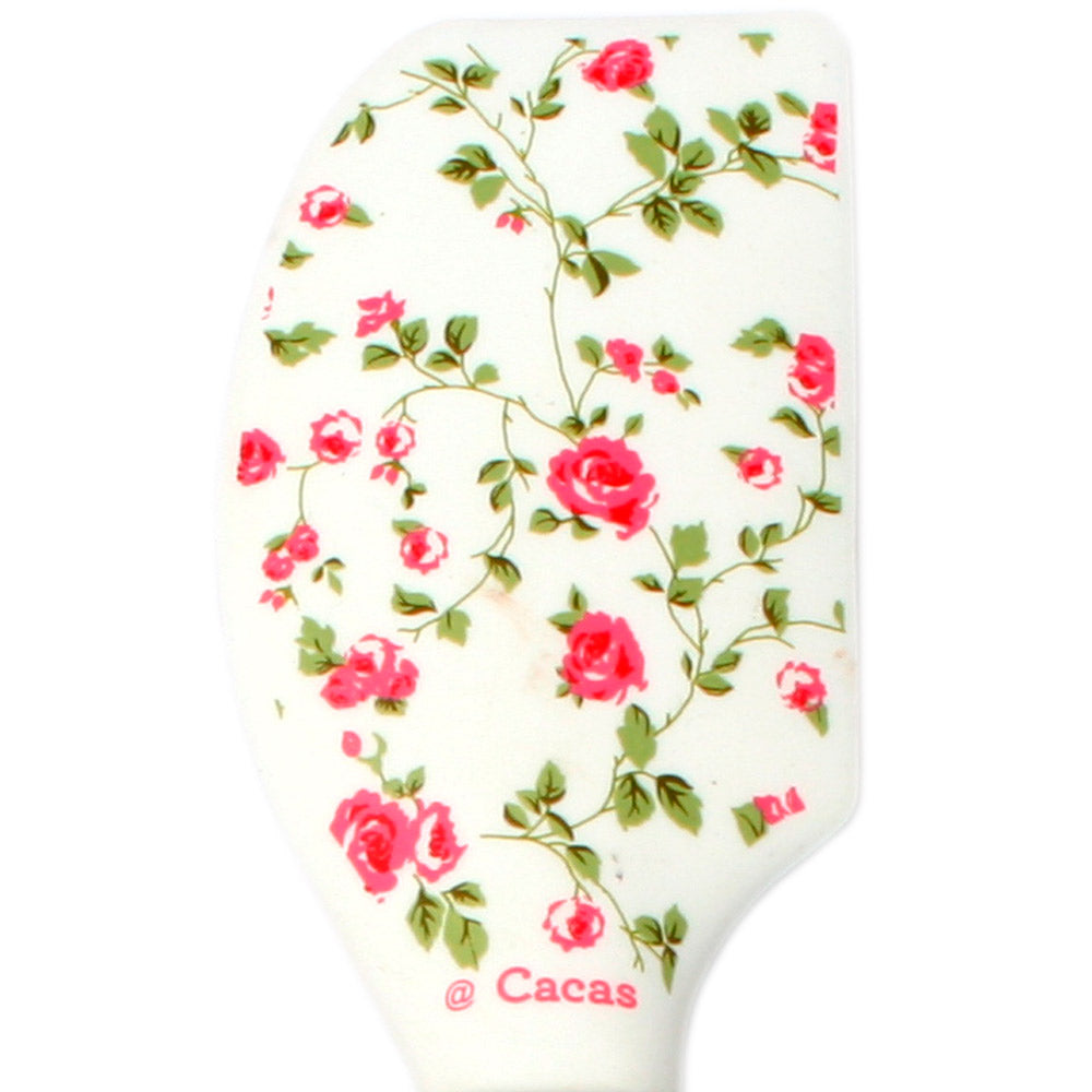 Slikkepott Rosa Blomster med treskaft 2