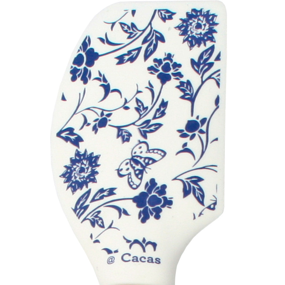 Slikkepott Blå Blomster med treskaft 2