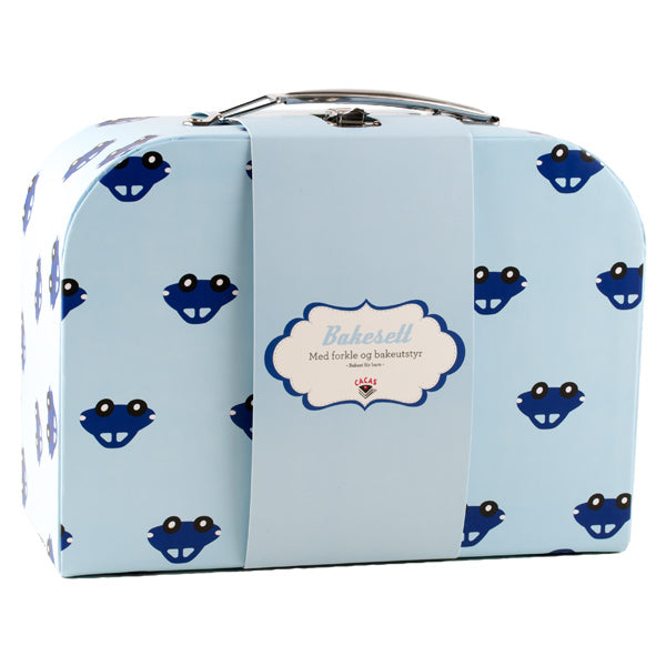 Barnesett i koffert, Blå, 17 deler 2