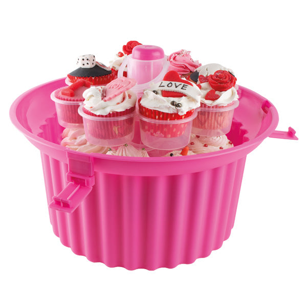Muffinstine Karusell Rosa 2