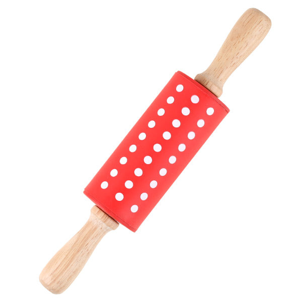 Kjevle Barn Rød med prikker