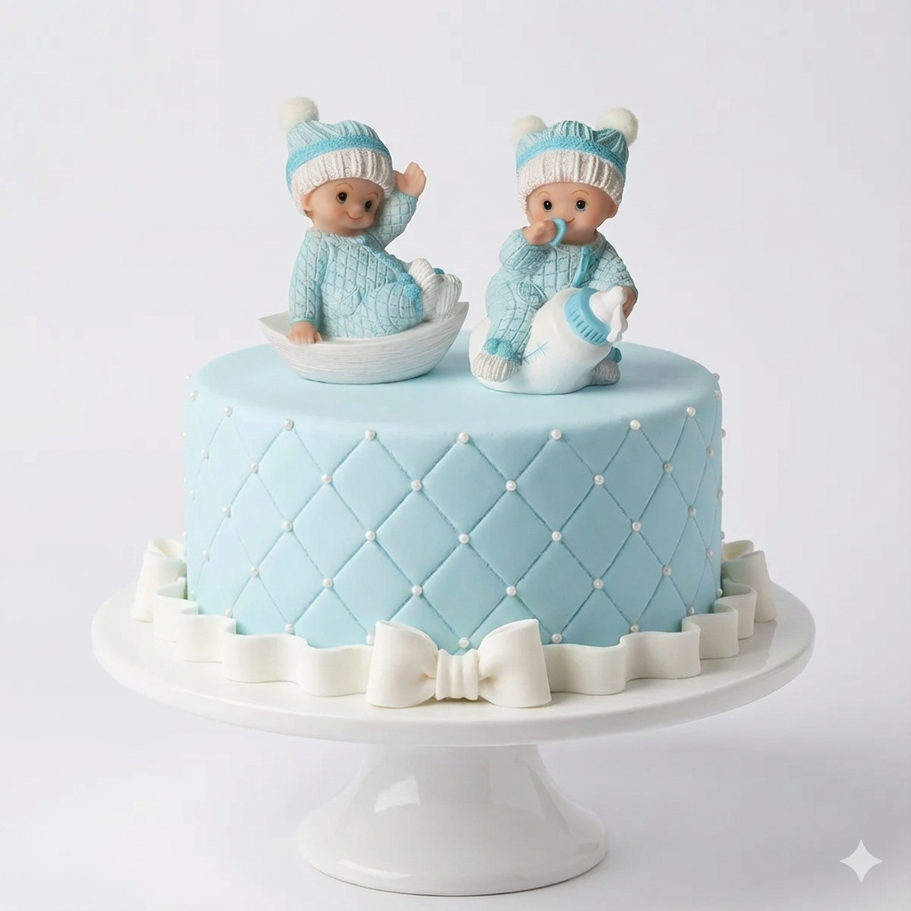 Baby Blå, 10 cm ass