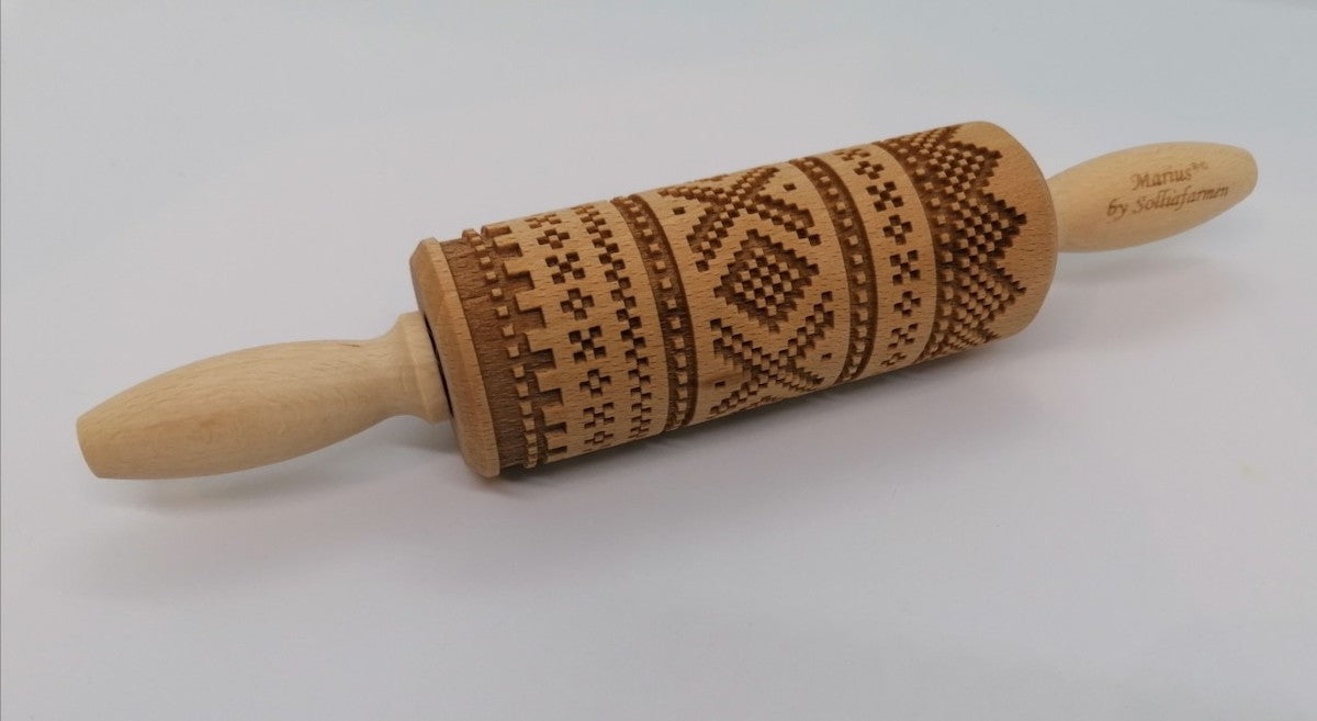 Kjevle tre Barn preger Mariusmønster