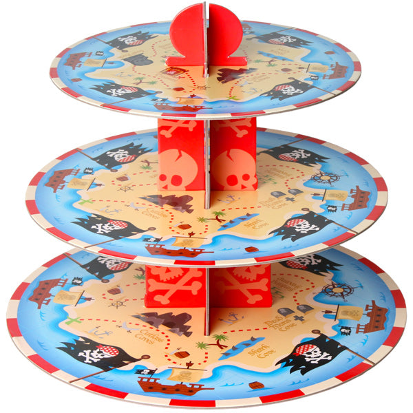Kakestand Pirat 25x31x35 cm, 3 etg