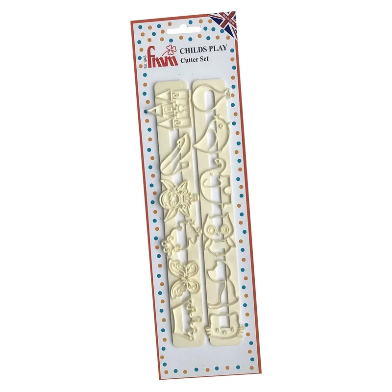 Utstikkerlinjaler med barnemotiver 2,5-4,5 cm