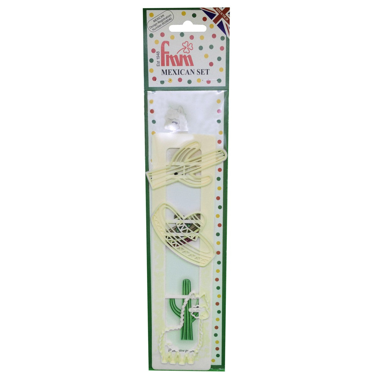 Utstikkerlinjal Mexican, 6,5 x 7,2 cm 2