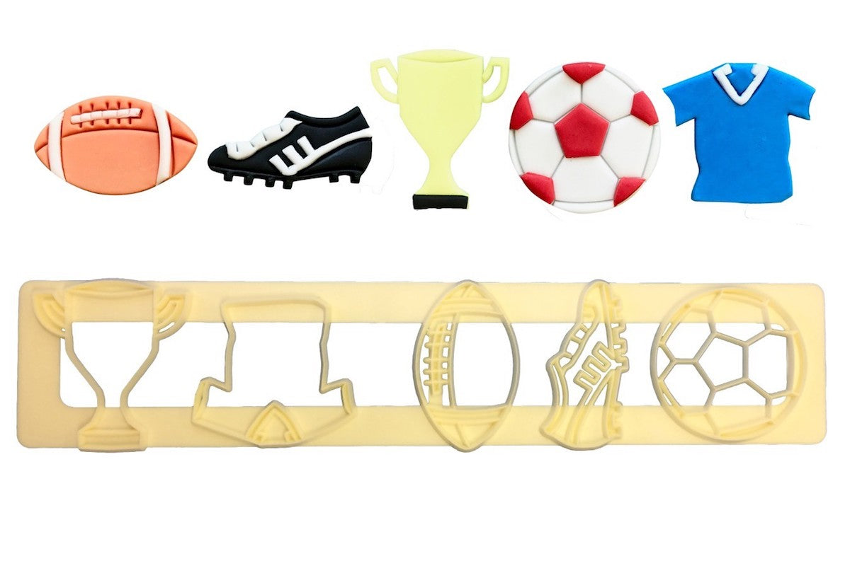 Utstikkerlinjal Fotball 3 - 5 cm 2