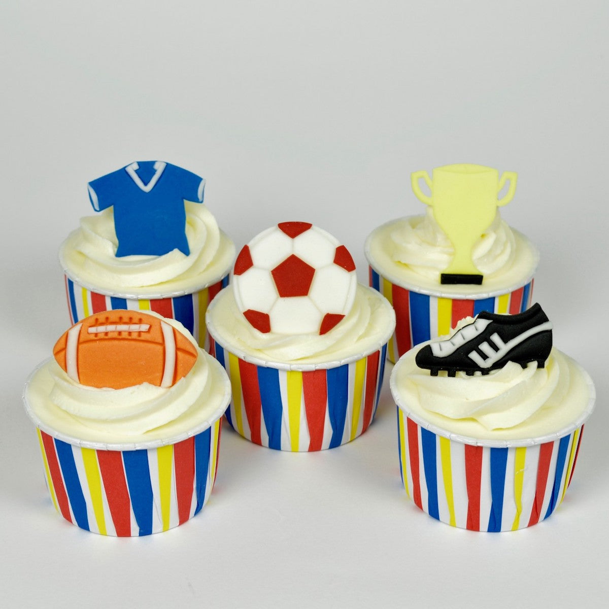 Utstikkerlinjal Fotball 3 - 5 cm